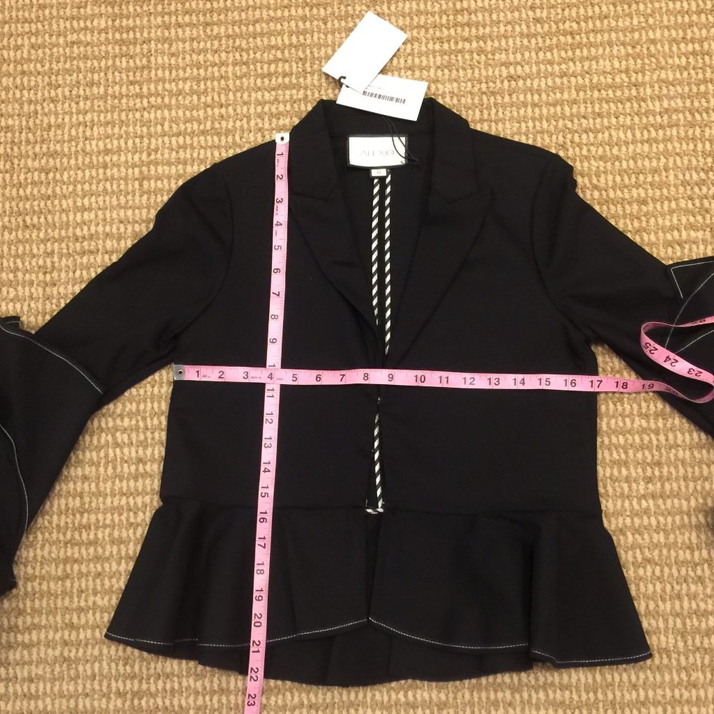 Alexis Black Adelle Top Jacket Small NWT - Picture 6 of 9